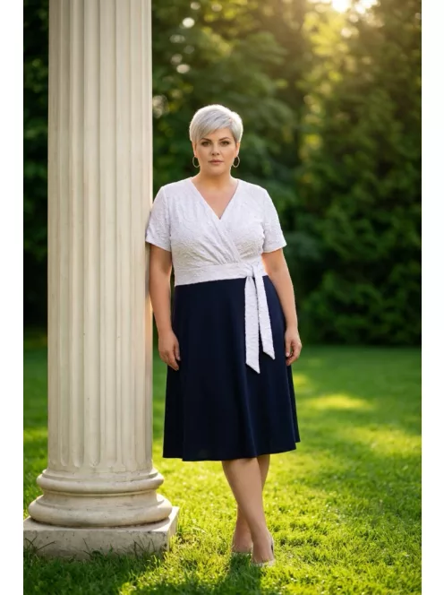 Zita Púder-Kék A Vonalú Ruha