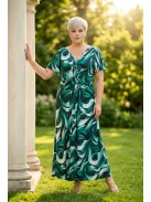 Zita Zöld-Mintás Verona Maxi Ruha