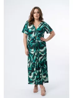 Zita Zöld-Mintás Verona Maxi Ruha