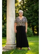 Zita Fekete-Fehér Limana Maxi Ruha