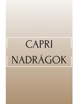 Capri Nadrágok