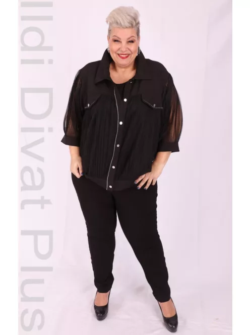 Darkwin Exluzív Fekete Kabátka